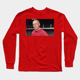 Bill Shankly Legend in Red Long Sleeve T-Shirt